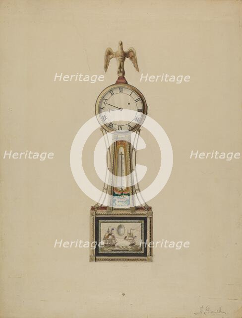 Banjo Clock, c. 1936. Creator: Nicholas Gorid.