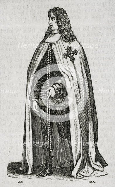 Knight of the Order of Alcántara, 1852. Creator: Unknown.