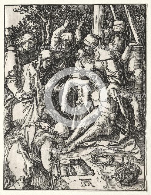 The Small Passion: Lamentation, c. 1509-1510. Creator: Albrecht Dürer (German, 1471-1528).