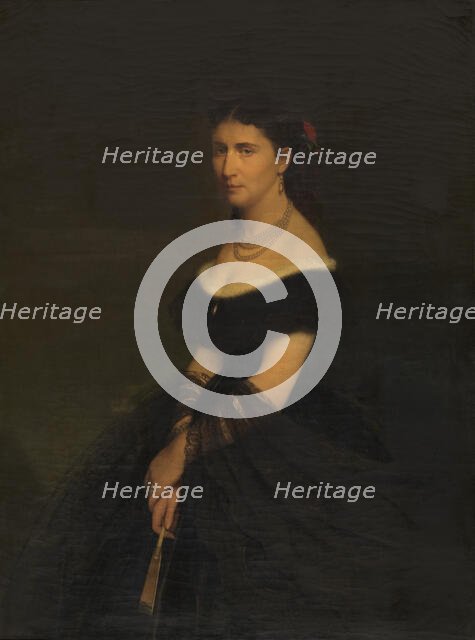 Portrait of a Woman, c1880-1900s. Creator: Josse Impens.