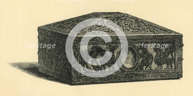 Casket, c1180-1200, (1881). Creator: William Catley.