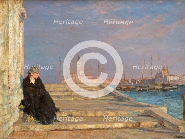 The last step. Creator: Ciardi, Beppe (Giuseppe) (1875-1932).