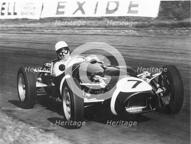 1961 Ferguson P99, Stirling Moss at Oulton Park Gold Cup. Creator: Unknown.