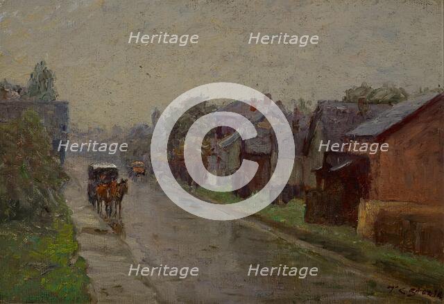 Indiana Road, date unknown, c1870-1920. Creator: Theodore Clement Steele.