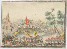 Russian army captured Izmail fortress in 1790, 1829. Artist: Anonymous  