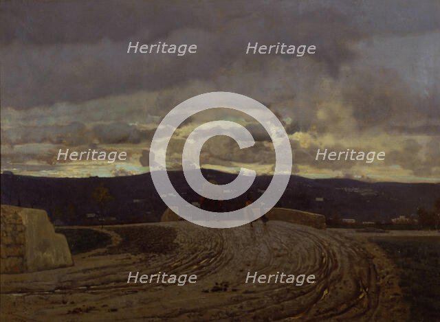 November, 1870. Creator: Signorini, Telemaco (1835-1901).