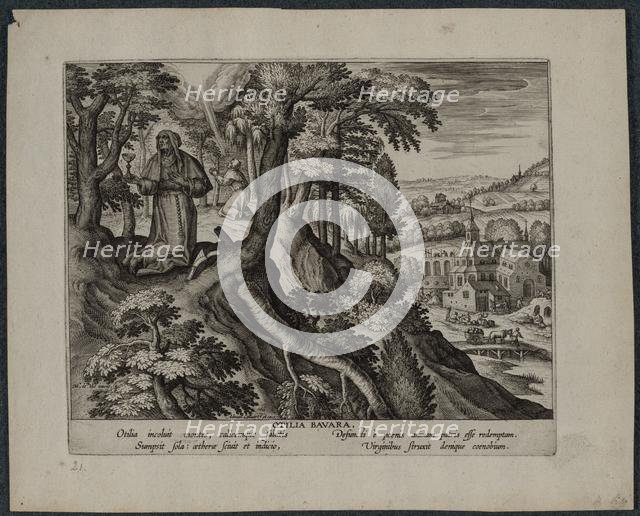 Otilia Bavara. Creator: Adriaen Collaert (Flemish, 1560-1618).