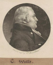 John Craig Wells, 1799. Creator: Charles Balthazar Julien Févret de Saint-Mémin.