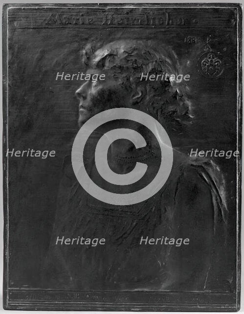 Marie Heimlicher, 1884. Creator: William Rudolf O'Donovan.