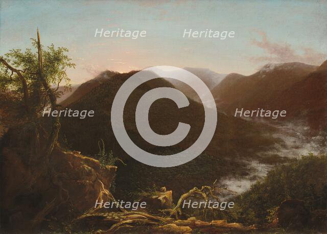 Sunrise in the Catskills, 1826. Creator: Thomas Cole.