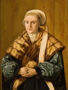 Portrait of a Woman, 1529. Artist: Beham, Barthel (c. 1502-1540)