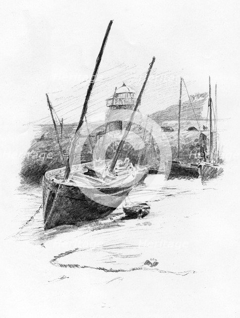 St Ives, Cornwall, 1898.Artist: Robert Norton Nance