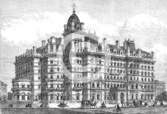 The Langham Hotel, Portland-Place, 1865. Creator: Unknown.