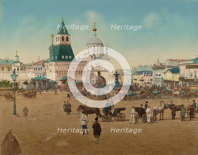 Holy Gate, Kremlin, Moscow, about 1860-1880. Creator: Unknown.