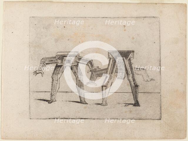 From "Bizzarie di varie Figure", 1624. Creator: Giovanni Battista Bracelli.