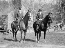 Lt. Col. Henry Tureman Allen, U.S.Army General Staff with Miss Janet Allen, 1913. Creator: Harris & Ewing.