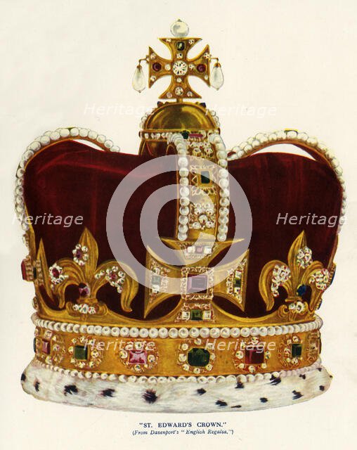 'St. Edward's Crown', 1911. Creator: Unknown.