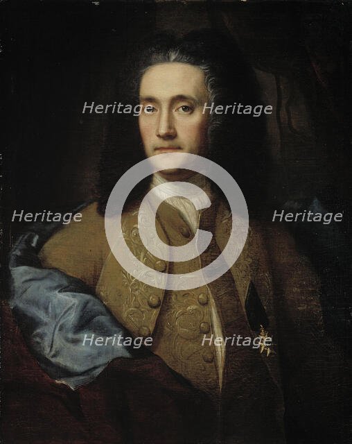 Portrait of a man, c1650s. Creator: Georg Desmarees.