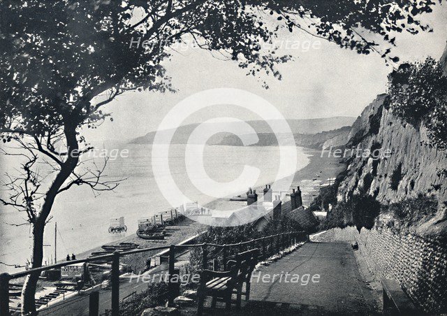 'Sandown - The Bathing Beach', 1895. Artist: Unknown.