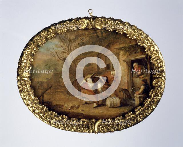 The Street Seller, c.1690-c.1710. Creator: Cornelis Dusart.