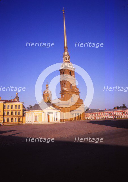 Cathedral of St. Peter and Paul, Leningrad, 20th century. Artist: CM Dixon.