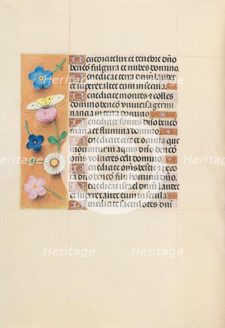 Hours of Queen Isabella the Catholic, Queen of Spain: Fol. 119v, c. 1500. Creator: Master of the First Prayerbook of Maximillian (Flemish, c. 1444-1519); Associates, and.