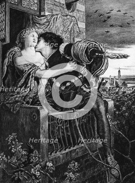 'Romeo and Juliet', late 19th century. Artist: Unknown