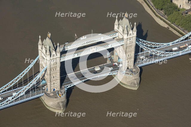 Tower Bridge, Southwark, London, 2021. Creator: Damian Grady.