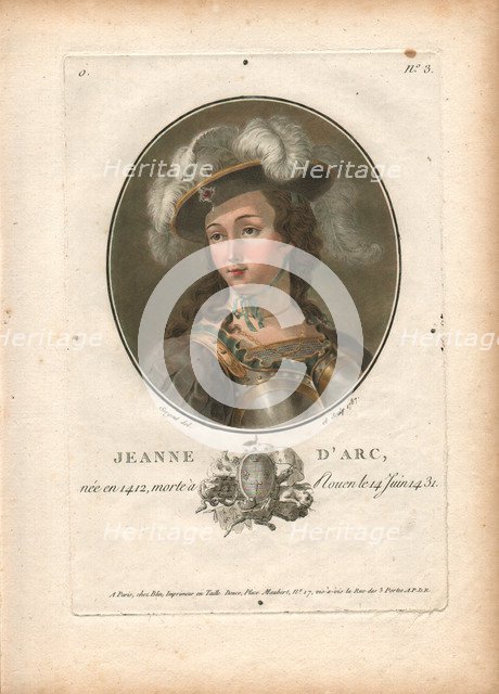 Joan of Arc, 1787.