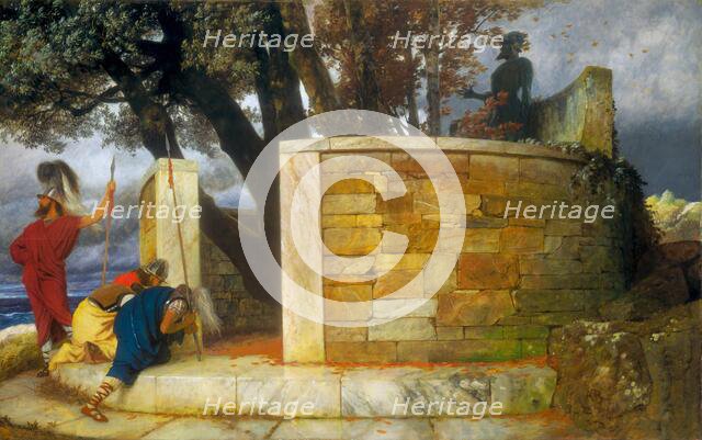 The Sanctuary of Hercules, 1884. Creator: Arnold Böcklin.