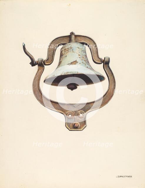 Bell, 1935/1942. Creator: L. B. Hartman.
