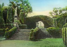 Reproduction of illustration: The Terrace, Brockenhurst, between 1915 and 1925. Creator: Frances Benjamin Johnston.