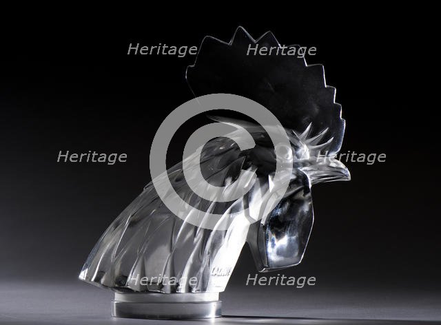 Tete de Coq Lalique mascot. Creator: Unknown.