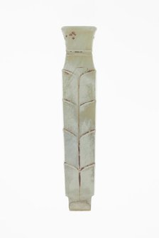 Handle-Shaped Jade, Shang dynasty (c. 1600-1046 BC), 13th-11th century B.C. Creator: Unknown.