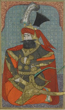 Portrait of Murad IV (1612-1640), Sultan of the Ottoman Empire, c. 1710. Artist: Anonymous  