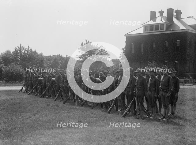 Fort Myer Officers Training Camp, 1917. Creator: Harris & Ewing.