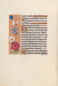 Hours of Queen Isabella the Catholic, Queen of Spain: Fol. 48v, c. 1500. Creator: Master of the First Prayerbook of Maximillian (Flemish, c. 1444-1519); Associates, and.