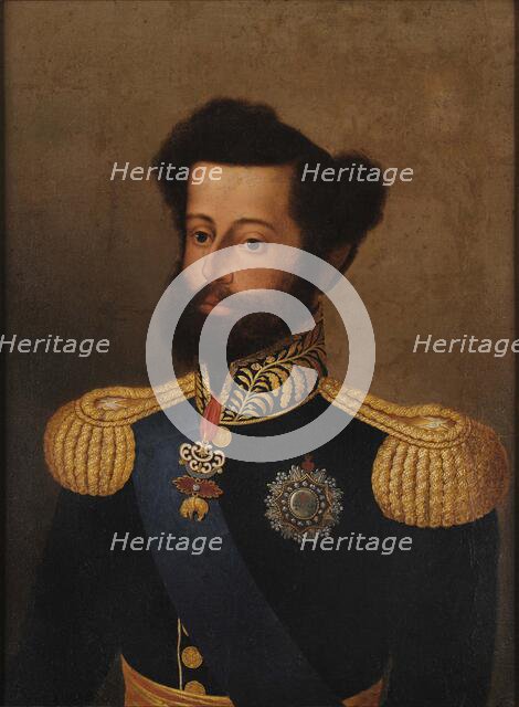 Portrait of King Pedro IV of Portugal (1798-1834), c1825. Creator: Anonymous.