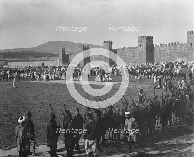 Travel views of Morocco, 1904. Creator: Arnold Genthe.