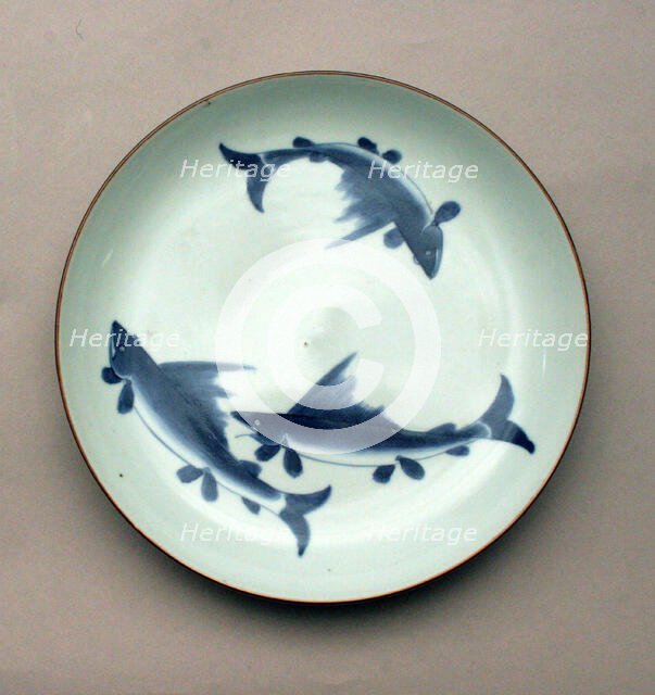 Plate, Edo period (1603-1868), 18th century. Creator: Unknown.