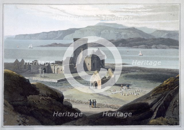 'The Cathedral at Iona', Argyll and Bute, Scotland, 1817. Artist: William Daniell
