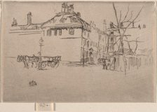 Temple, 1886. Creator: James McNeill Whistler (American, 1834-1903).