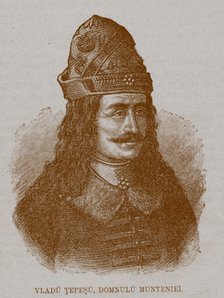 Vlad III, Prince of Wallachia (1431-1476), 19th century. Artist: Anonymous  