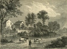 'Farm in the Regent's Park, 1750', (c1876). Creator: Unknown.
