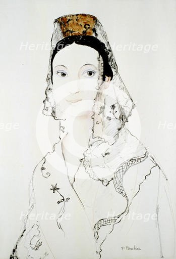 'L'Andalouse', 1927. Creator: Francis Picabia.