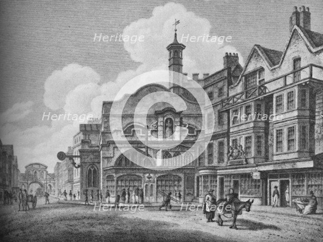 'Fleet Street in the Eighteenth Century', 1907. Artist: Unknown.