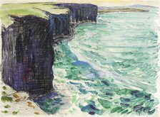 The Cliffs, c1890-95. Creator: Maxime Emile Louis Maufra.