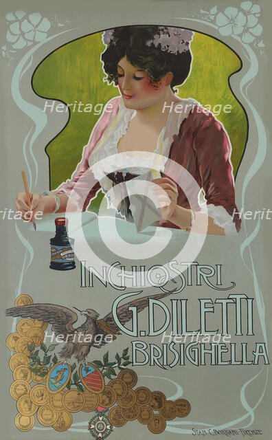 Inchiostri G.Diletti Brisighella, c. 1900-1910. Creator: Anonymous.