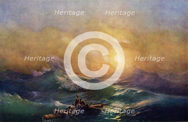 'Highest Wave', 1850, (1939). Creator: Ivan Ayvazovsky.