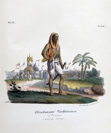 'Brahmin Courtier', 1828. Artist: Marlet et Cie